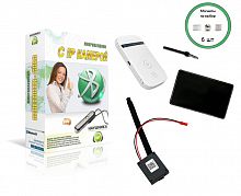 Камера Profi + роутер + микронаушники магнитные + Stereo+