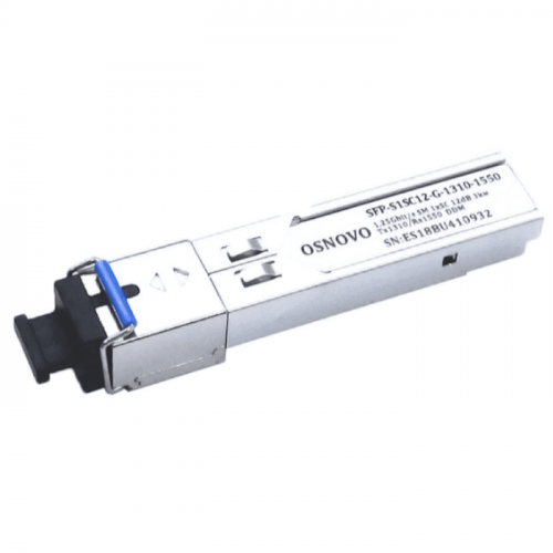 SFP-модуль Osnovo SFP-S1SC12-G-1310-1550 SFP-модуль Osnovo SFP-S1SC12-G-1310-1550