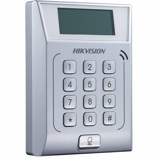 Терминал доступа Hikvision DS-K1T802M с встроенным считывателем Mifare карт фото 2