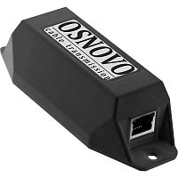 PoE удлинитель 10/100/1000M Gigabit Ethernet OSNOVO E-PoE-1G до 500м + питание на 100м