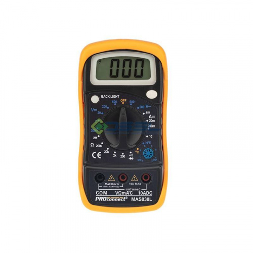 Мультиметр PROconnect MAS838L (DT858L)